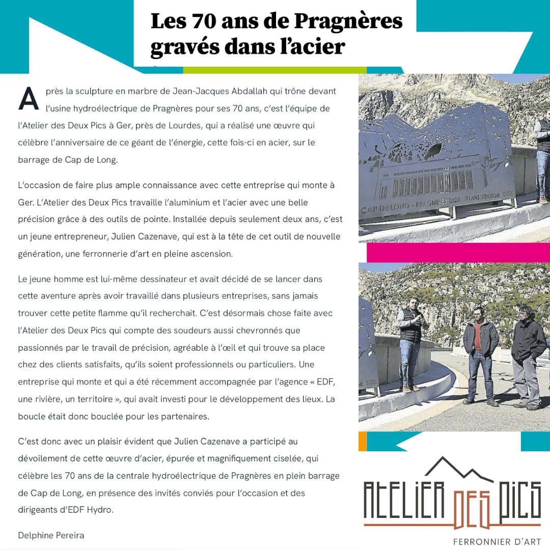 atelier des pics article presse