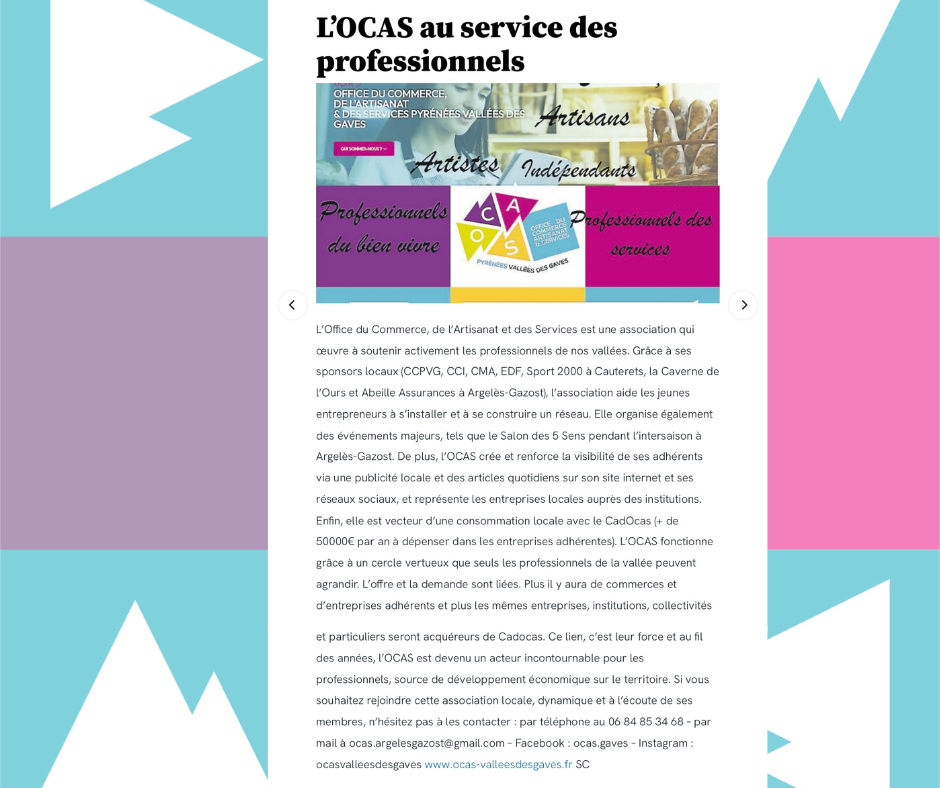 presse ocas